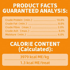 Just Try 36 OZ Pumpkin Cat Treats Salmon for Digestive Health | cat constipation relief,hairball control,for digestive support, low calorie,training biscuits,kitten snacks