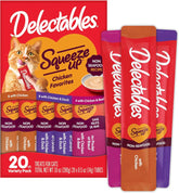 Delectables Squeeze Up Non-Seafood Variety Pack Lickable Cat Treat, 20 Count (Pack of 1)