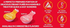 Delectables Lickable Spoon Variety Pack Handheld Creamy Cat Treat, 20 ct.