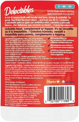 Delectables Lickable Treat Savory Broth Wet Cat Treat with Real Tuna & Shrimp, Food Topper, Hydrating, Grain-Free, No Fillers, No By-Products, No-Added Preservatives, 1.4oz Pouch (Pack of 24)