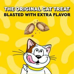 Temptations Wacky Blasts Cat Treats, Nautical 'Nip Flavor, 6.3 oz, 10 Pack | Salmon, shrimp & catnip flavor bits, crunchy outside/soft inside, under 2 cal per treat, 100% complete nutrition, resealable
